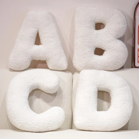 Nordic Alphabet Letter Pillow