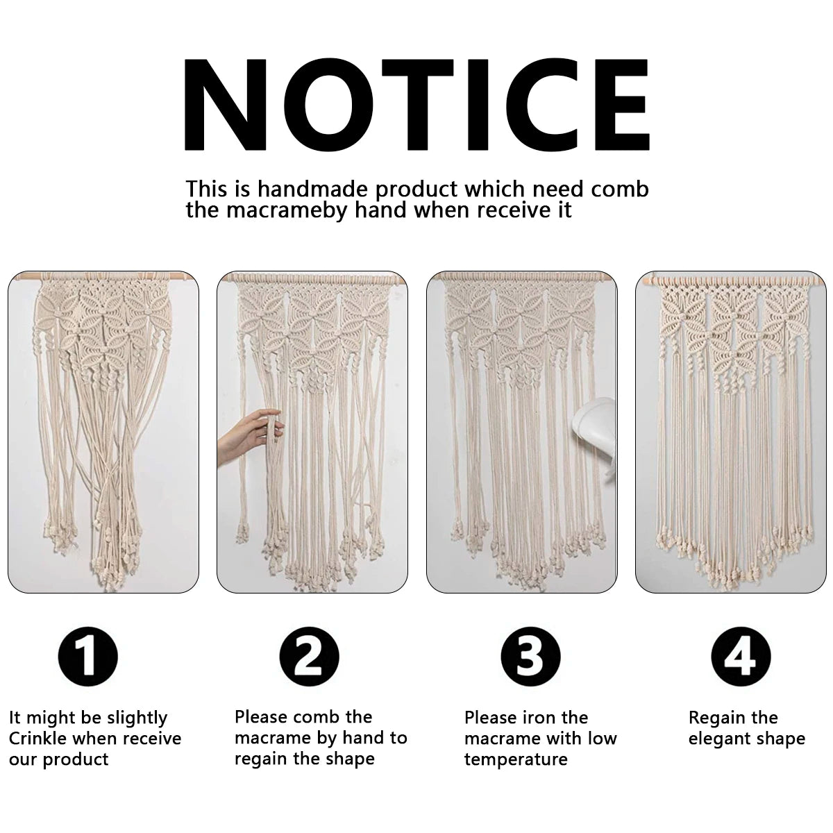 Handmade Macrame Wall Hanging
