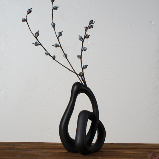 Modern Abstract Infinity Vase