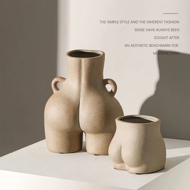 Sculptural Body Silhouette Vase