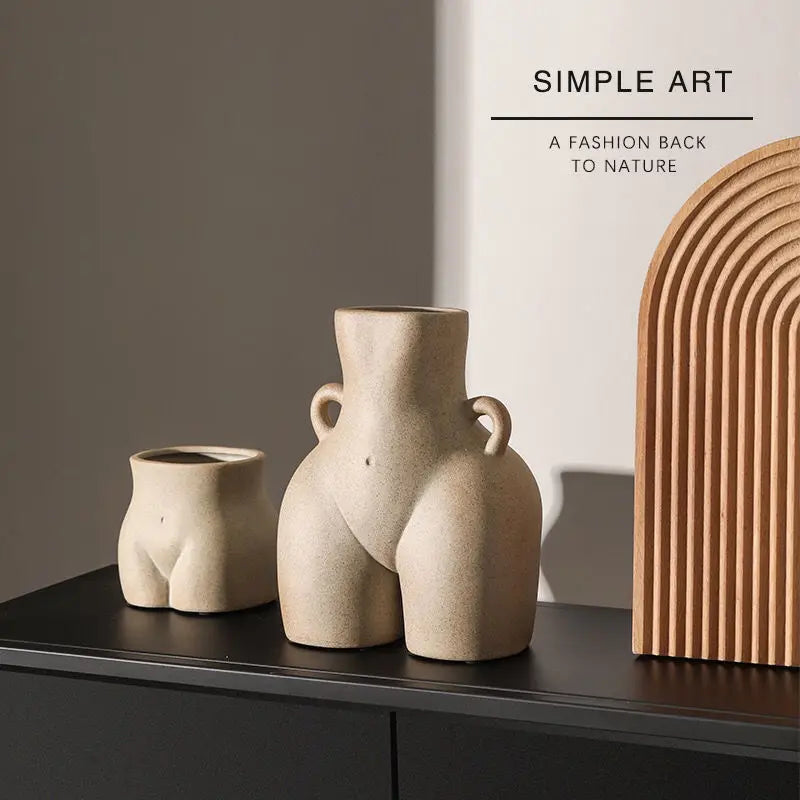 Sculptural Body Silhouette Vase