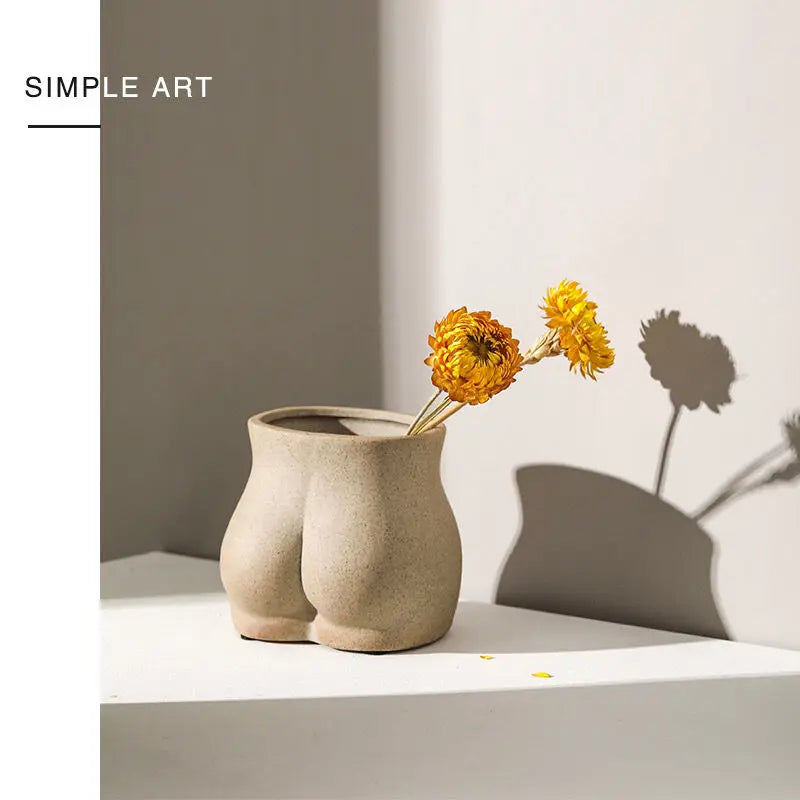 Sculptural Body Silhouette Vase