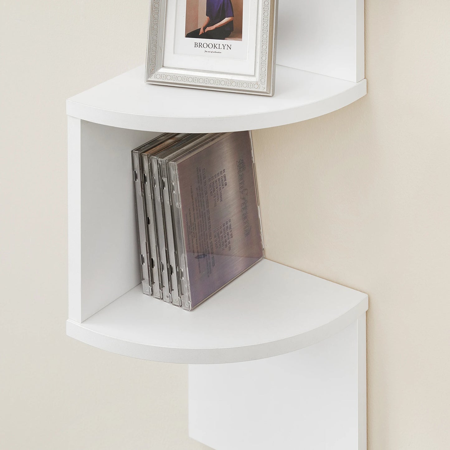 5-Tier Floating Corner Shelf