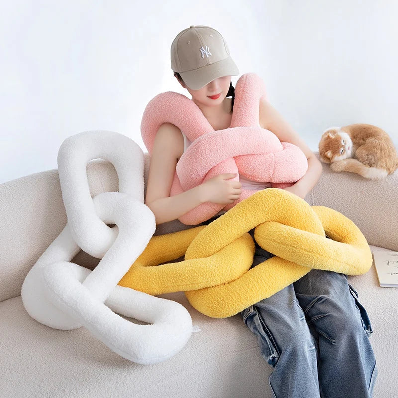 Hand-Knot Aesthetic Sofa Cushion