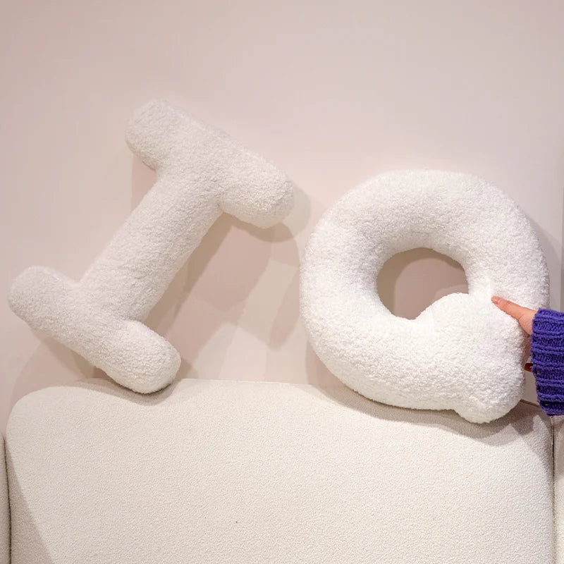 Nordic Alphabet Letter Pillow