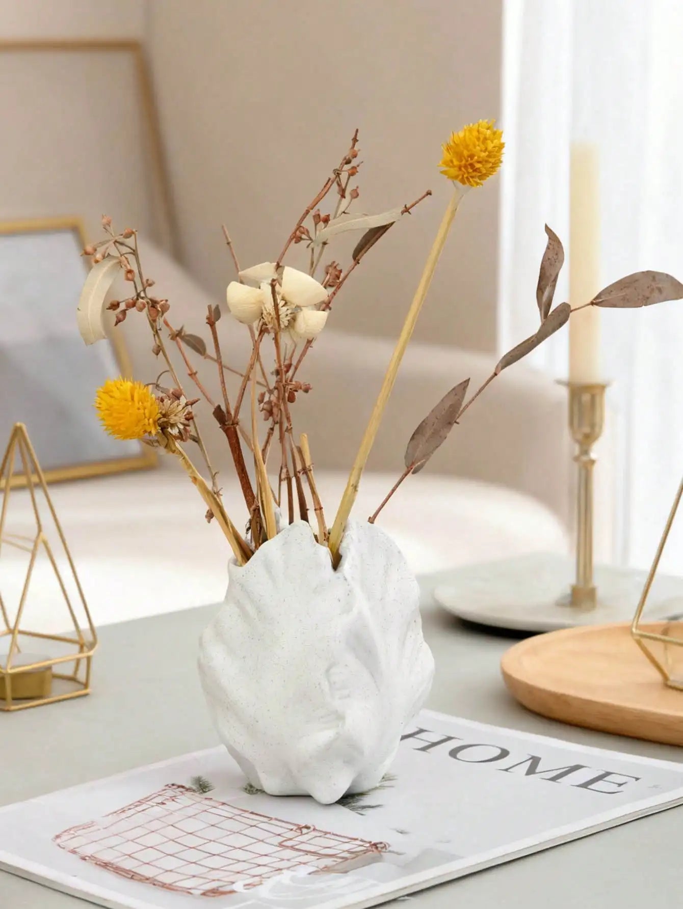 Minimalist Hydroponic Ceramic Vase