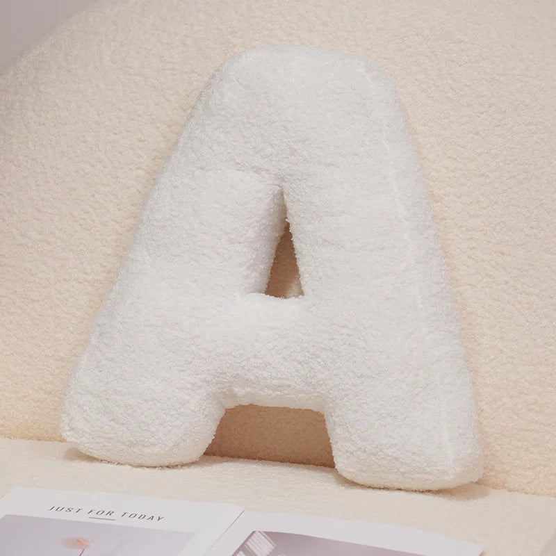 Nordic Alphabet Letter Pillow
