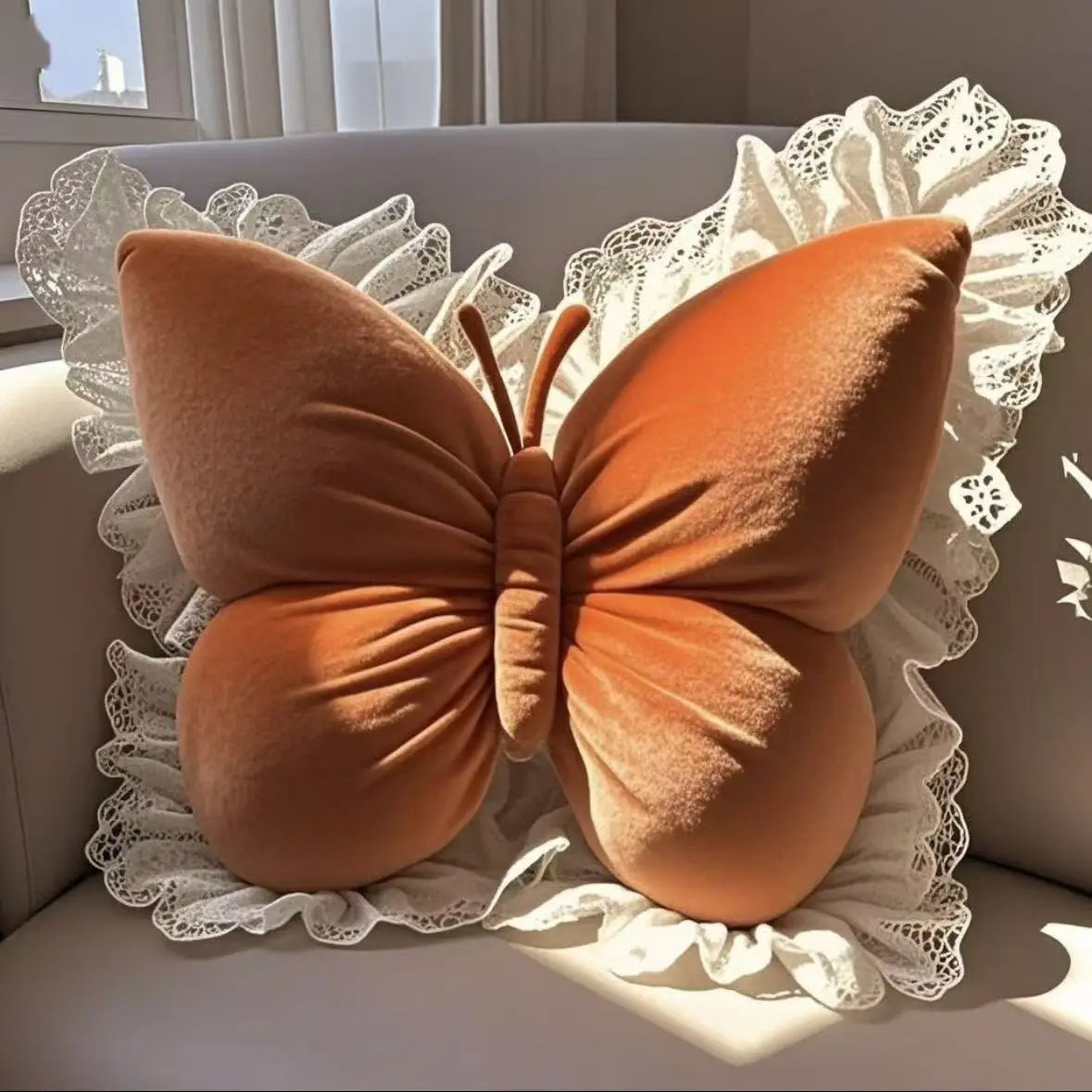 Elegant Butterfly Bow Cushion