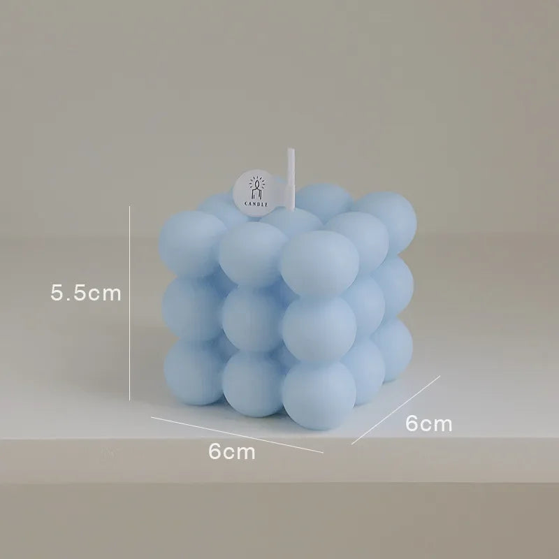 Ins Style Bubble Cube Candle