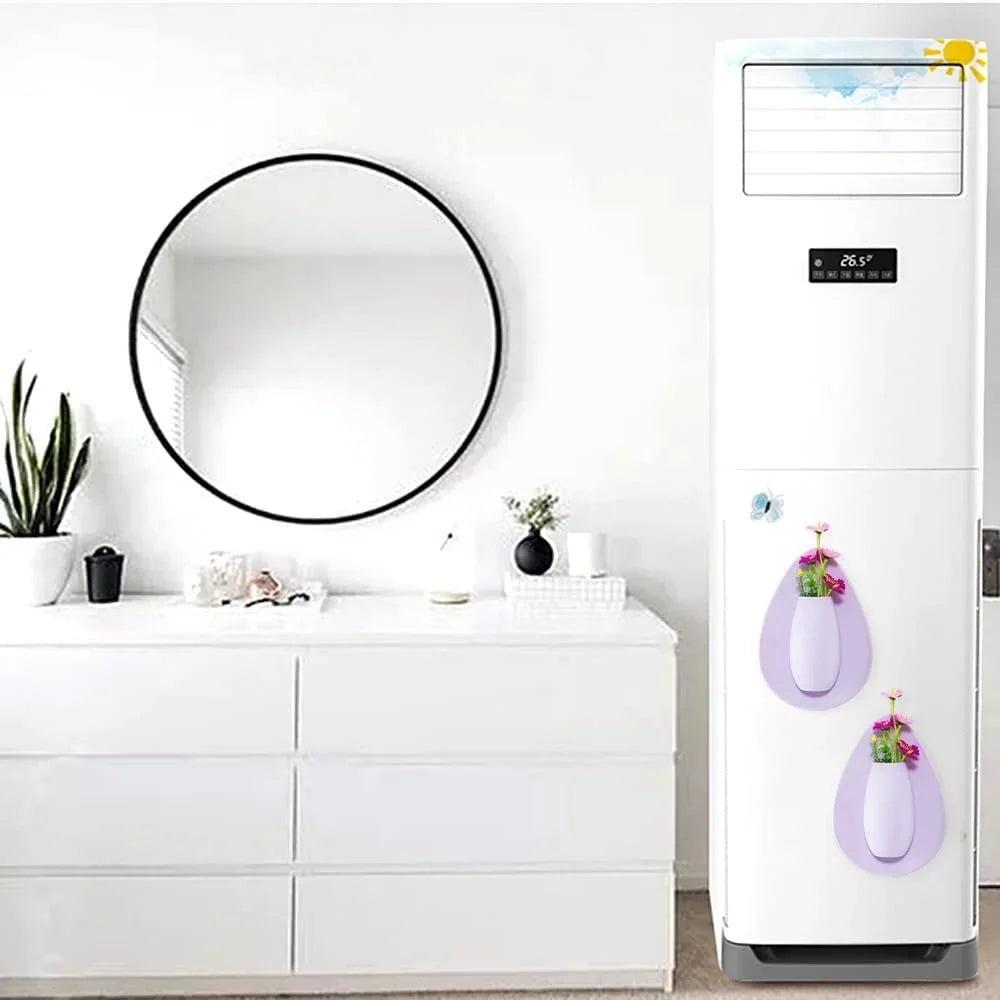 Self-Adhesive Silicone Flower Vase