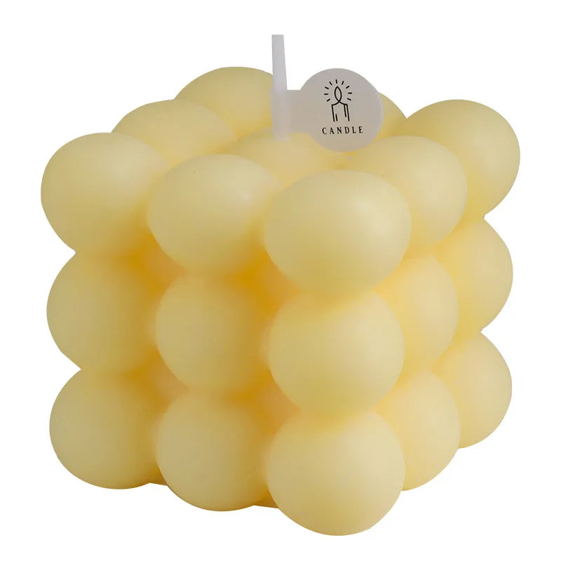 Ins Style Bubble Cube Candle