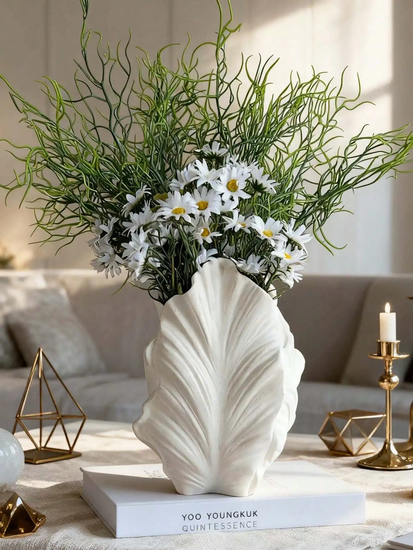 Minimalist Hydroponic Ceramic Vase