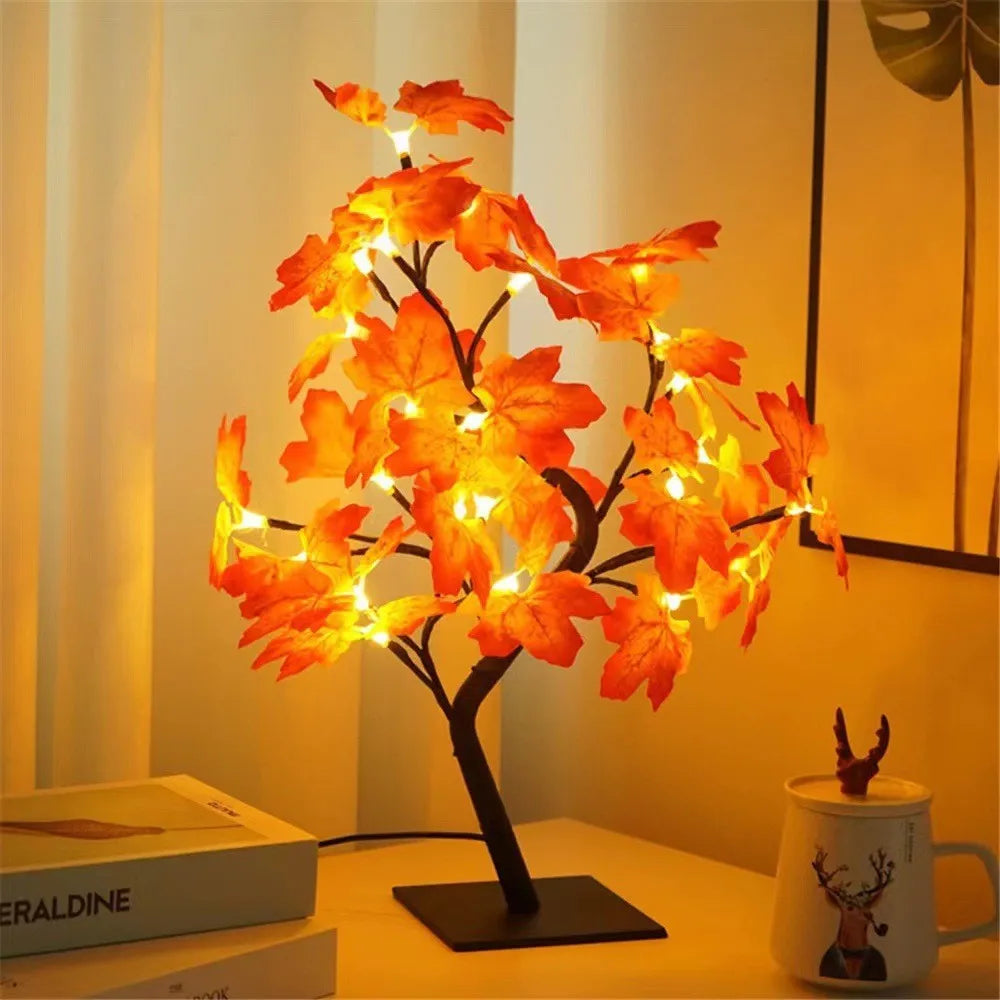 LED Rose Flower Tree Lamp