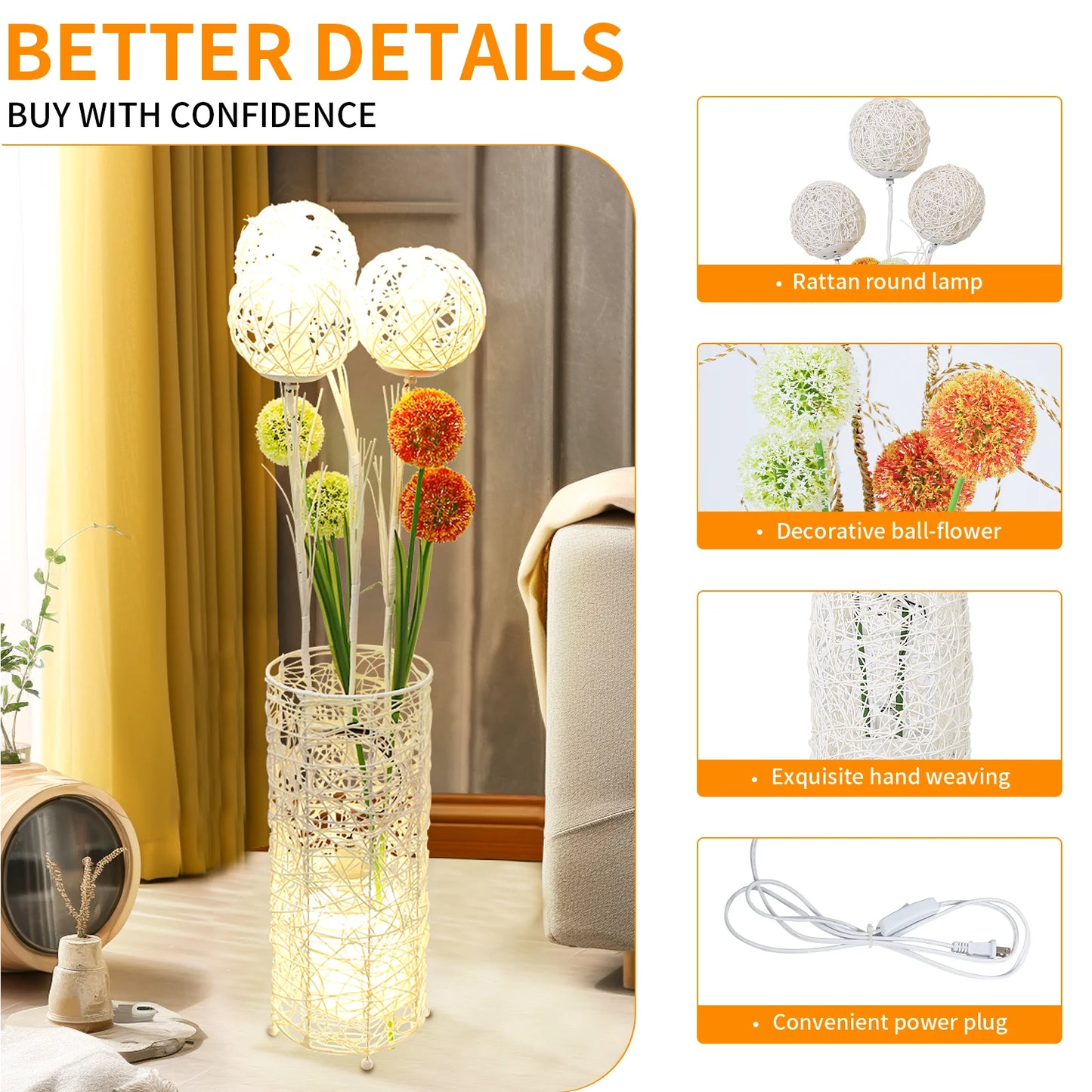 Handcrafted Reading & Atmosphere Light