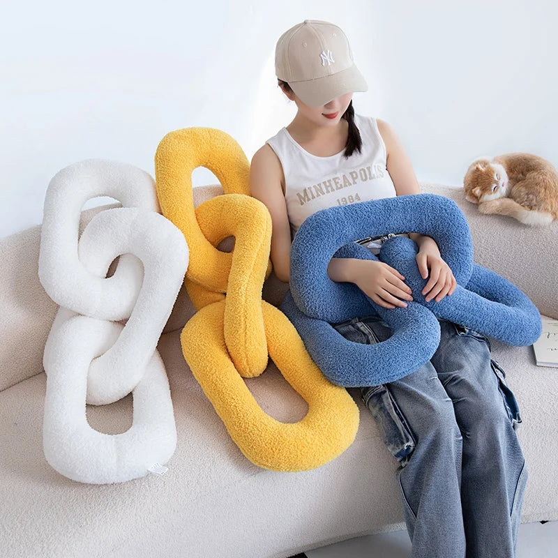 Hand-Knot Aesthetic Sofa Cushion