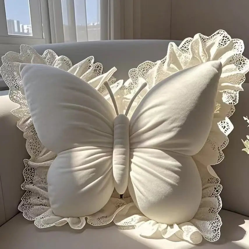 Elegant Butterfly Bow Cushion