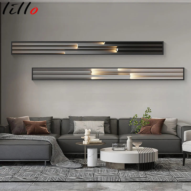 Modern Luxury Narrow Banner Mural